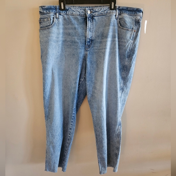 Old Navy Denim - Old Navy Light Blue Straight Leg Jeans